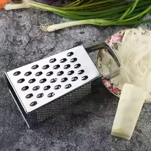 Stainless Steel Box Grater ，A Four-sided Multi-functional Kitchen Tool