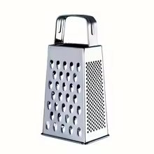 Stainless Steel Box Grater ，A Four-sided Multi-functional Kitchen Tool