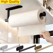 Paper Towel Holders For Kitchen,Adhesive Roll Paper Holder,Bathroom Storage Rack,Tissue Dispenser,Kitchen Organizers,Towel Rack