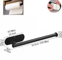 Paper Towel Holders For Kitchen,Adhesive Roll Paper Holder,Bathroom Storage Rack,Tissue Dispenser,Kitchen Organizers,Towel Rack