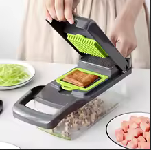 Valentine's Gift Safe Hand Guard Vegetable Cutter, for Cooking Together. 33x12cm, Shows Your Care