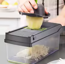 Valentine's Gift Safe Hand Guard Vegetable Cutter, for Cooking Together. 33x12cm, Shows Your Care